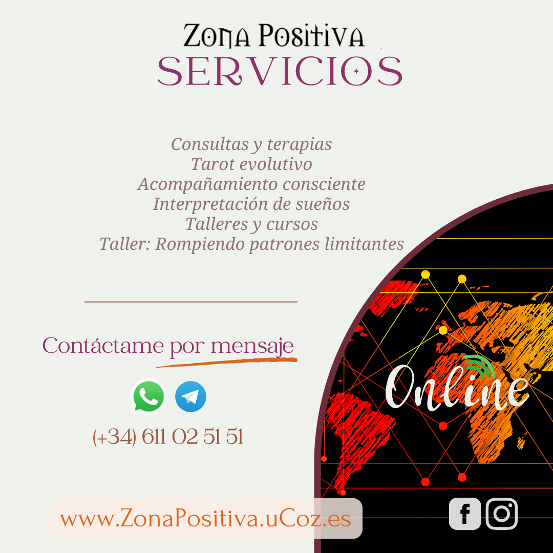 Servicios - Tarot Evolutivo y Acompañamiento